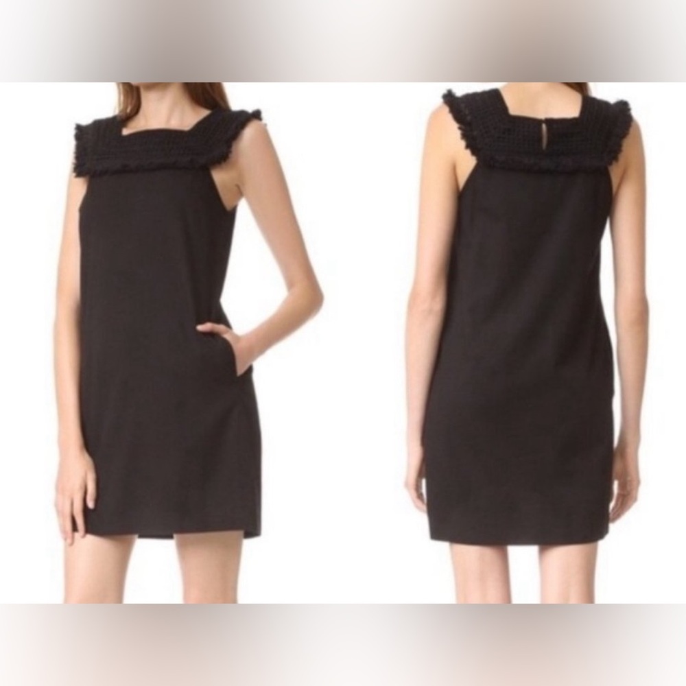 Madewell Sunbeam Fringe Shift Dress